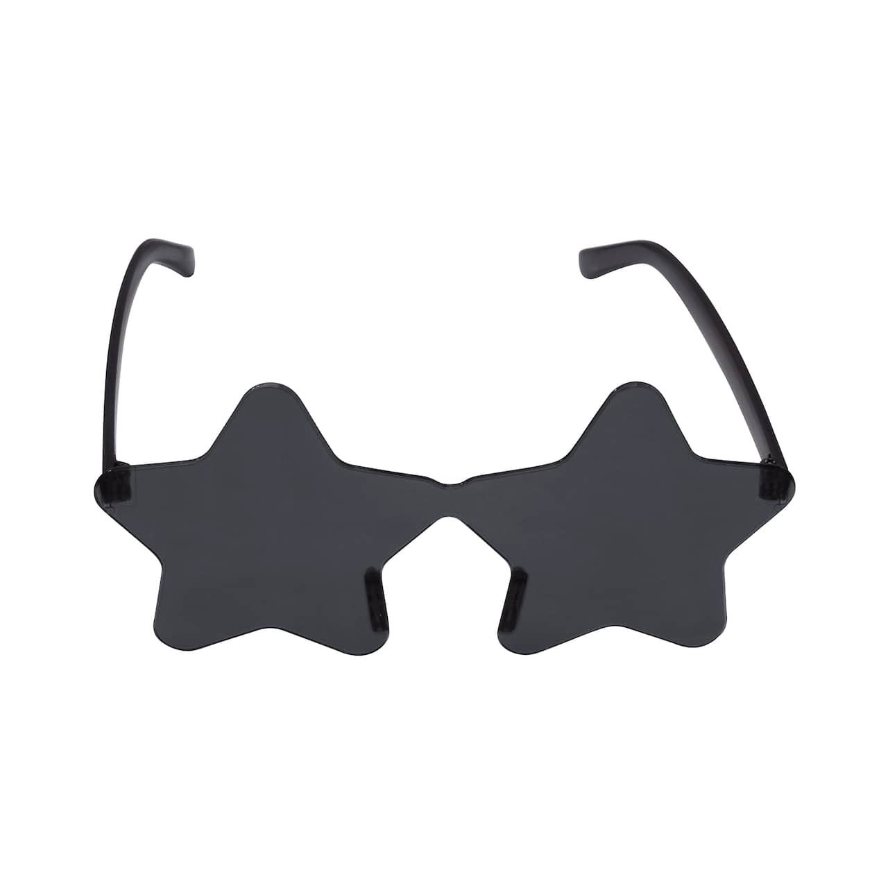 Adult Plastic Star Costume Glasses